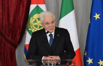Strage di via D’Amelio, Mattarella: «Borsellino e Falcone simboli della riscossa civile del Paese» Il presidente Sergio Mattarella durante le commemorazioni della strage di via D'Amelio