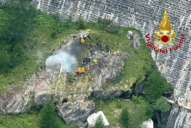 Piemonte, precipita elicottero: due morti