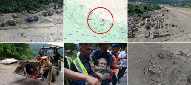 Alluvione tra Nepal e Tibet, almeno 157 vittime