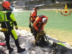 Tragedia alle cascate della Brusia: uomo di 35 anni muore nel fiume Montone Cascata della Brusia, 35enne muore in acqua