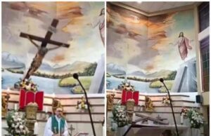 Ecuador, prete muore colpito da una croce durante la messa: stava parlando della morte Ecuador, prete ucciso da una croce durante la messa