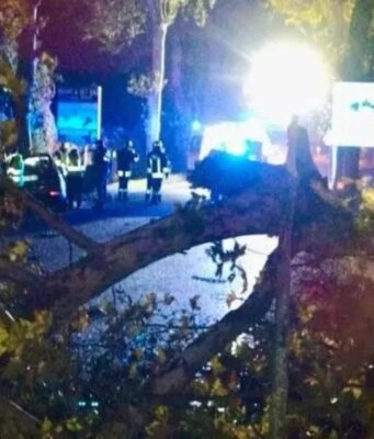Jesolo, militare di 46 anni muore travolto da un albero mentre era in auto Per il maltempo crolla un albero su un'auto, morto militare 46enne