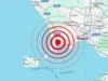 Terremoto ai Campi Flegrei, scossa di magnitudo 2.8 nella notte: epicentro a pochi chilometri da Bacoli Mappa dell'epicentro del terremoto di magnitudo 2.8 ai Campi Flegrei vicino a Bacoli